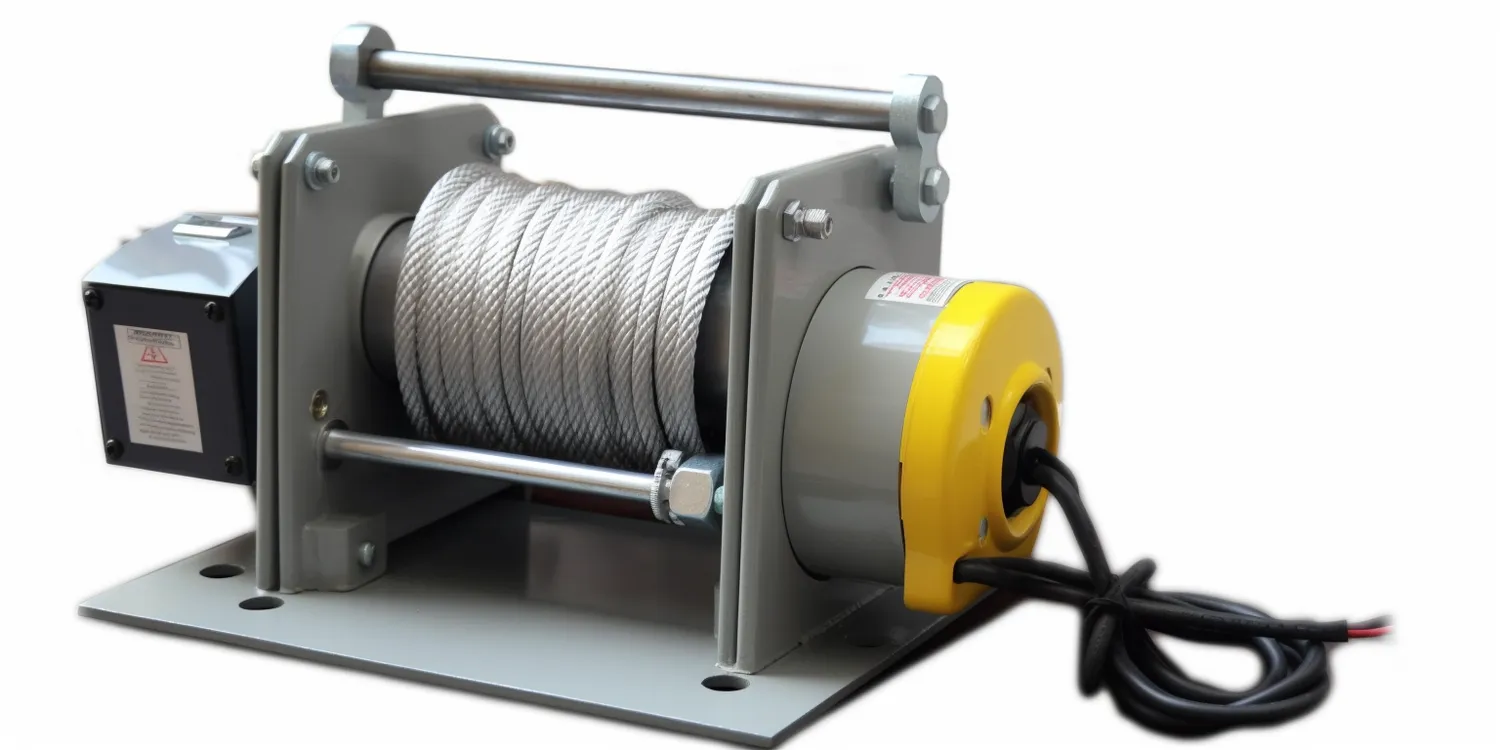 Co oznacza kolor czerwony na linę wyciągarki?