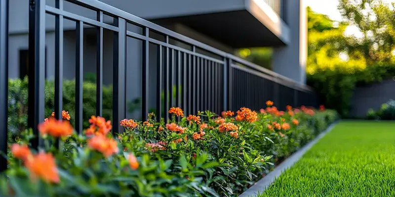 Aluminium Sichtschutzzaun aus Polen