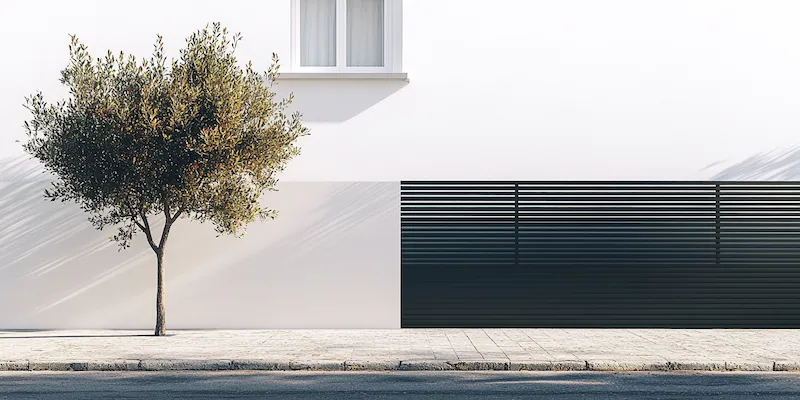 Modernzäune aus Polen