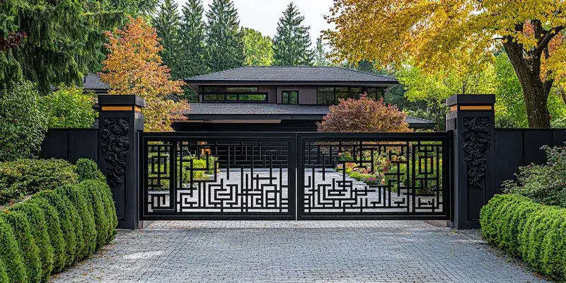 Sichtschutzzäune aus Polen mit Montage