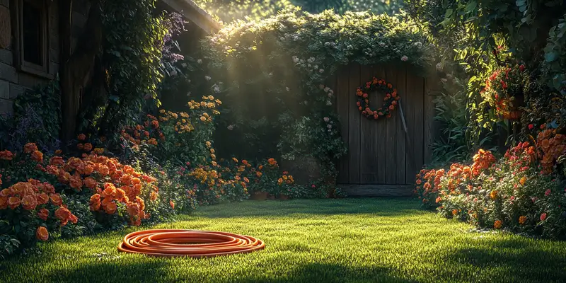 Jak działa wózek na wąż ogrodowy?