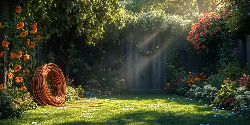 Jak zrobić wieszak na wąż ogrodowy?